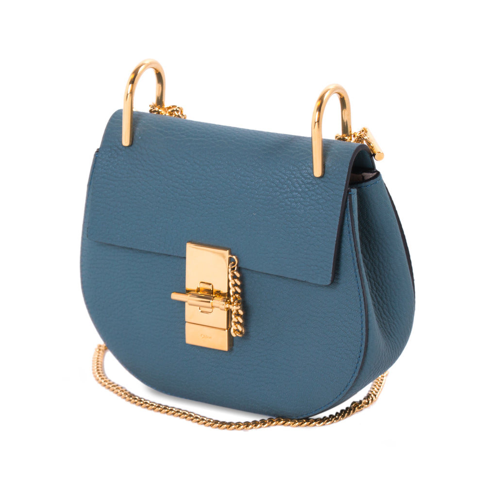 Chloé Drew Mini Leather Shoulder Bag Bags Chloé - Shop authentic new pre-owned designer brands online at Re-Vogue