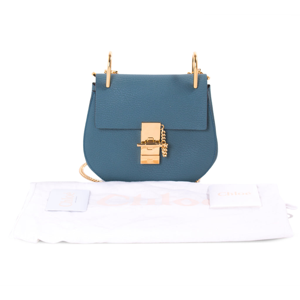 Chloé Drew Mini Leather Shoulder Bag Bags Chloé - Shop authentic new pre-owned designer brands online at Re-Vogue