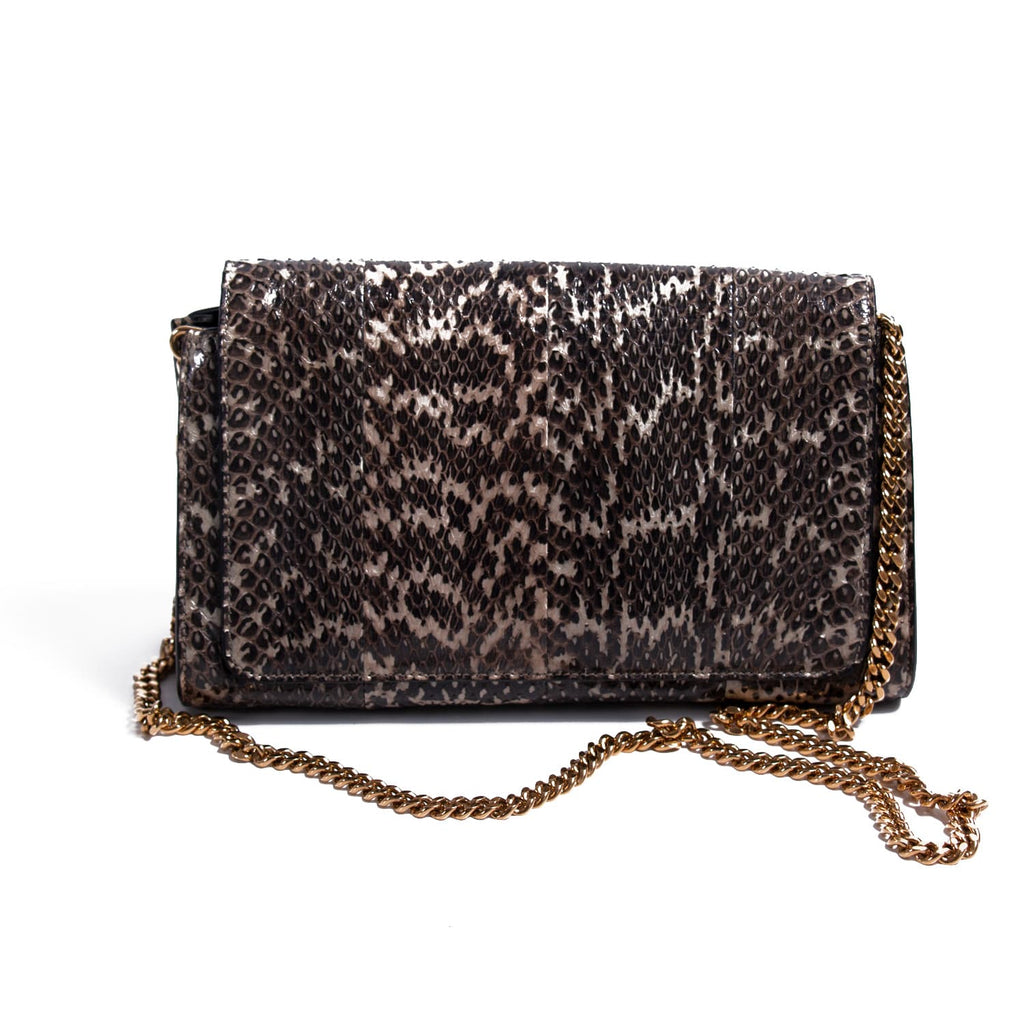 Chloé Snakeskin Medium Elle Bag Bags Chloé - Shop authentic new pre-owned designer brands online at Re-Vogue