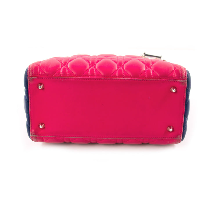 Christian Dior Tricolor Medium Lady Dior Bags Dior - Shop authentic new pre-owned designer brands online at Re-Vogue