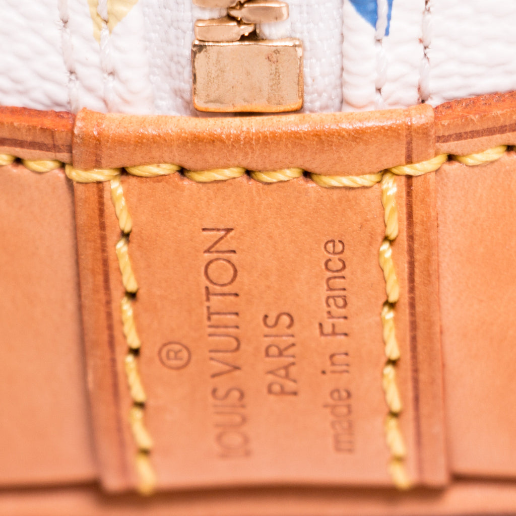 Alma cloth handbag Louis Vuitton Multicolour in Cloth - 33932319