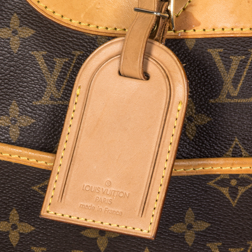 LOUIS VUITTON Monogram Alize 24 Heures Luggage 1248921