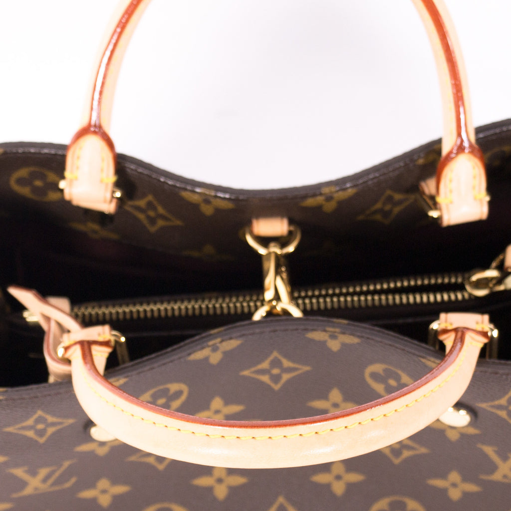 M45778 Louis Vuitton Monogram Motif Montaigne BB-Black