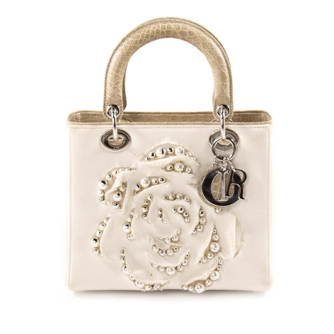 Christian Dior D-Light Canvas Bag