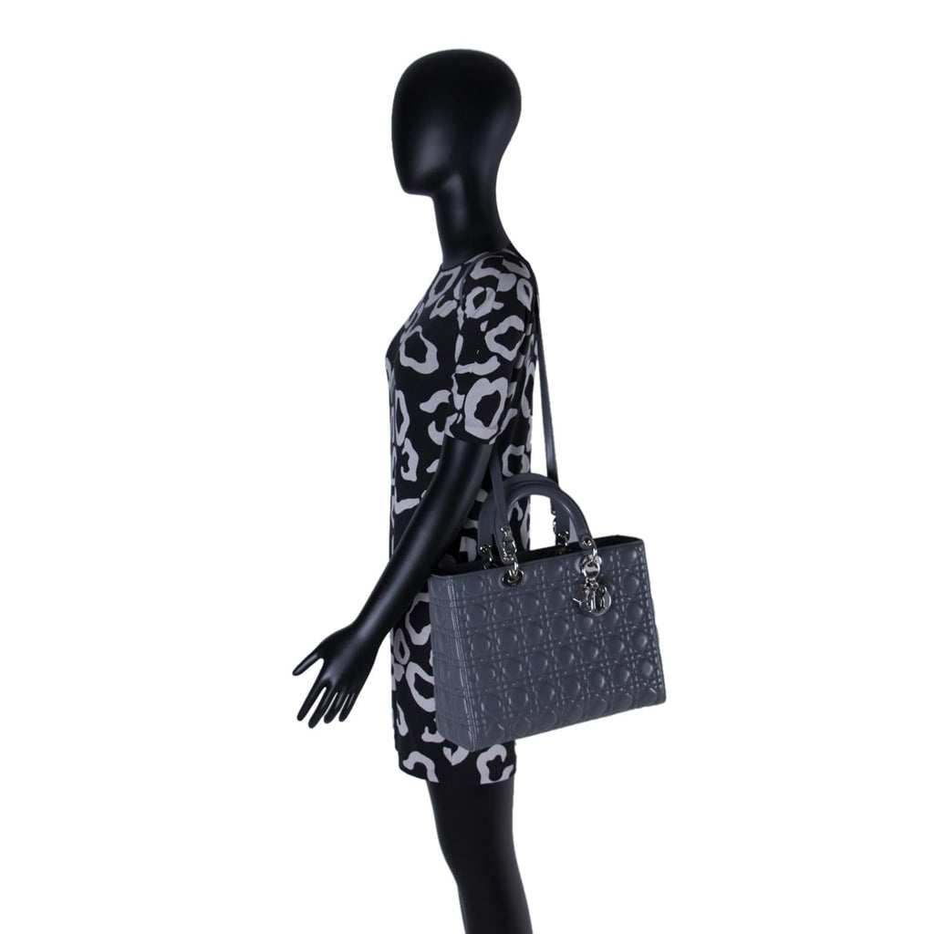 Christian Dior Large Lady Dior Bags Dior - Shop authentic new pre-owned designer brands online at Re-Vogue