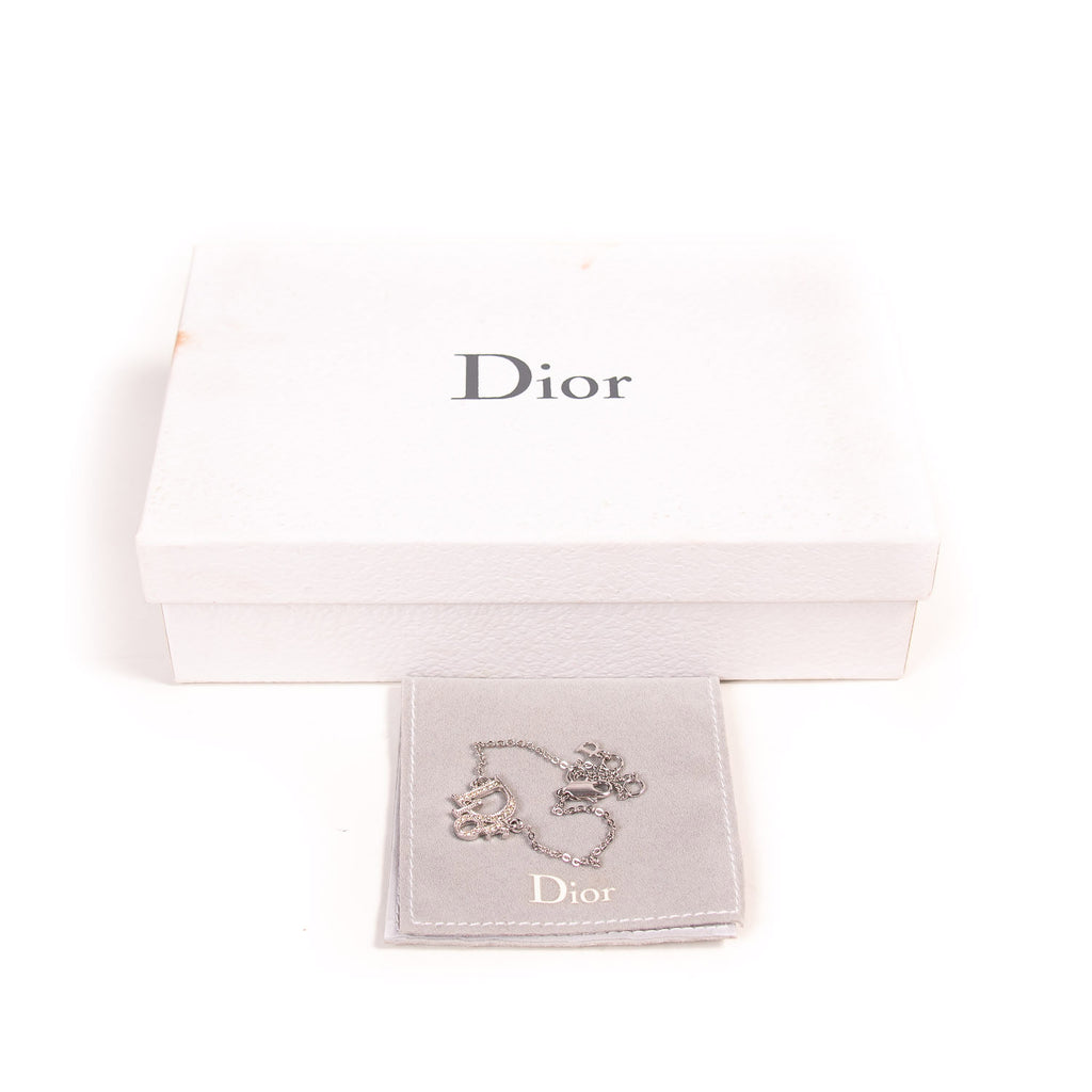 Dior Crystal Logo Bracelet Accessories Dior - Shop authentic new pre-owned designer brands online at Re-Vogue