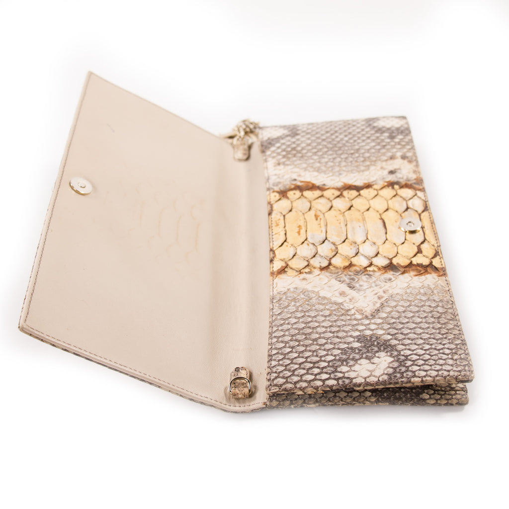 Christian Dior Lady Dior Python Clutch Bags Dior - Shop authentic new pre-owned designer brands online at Re-Vogue