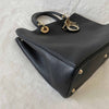 Christian Dior Diorissimo Large Leather Tote