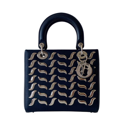 Christian Dior Diorama Oblique Velvet Flap Bag