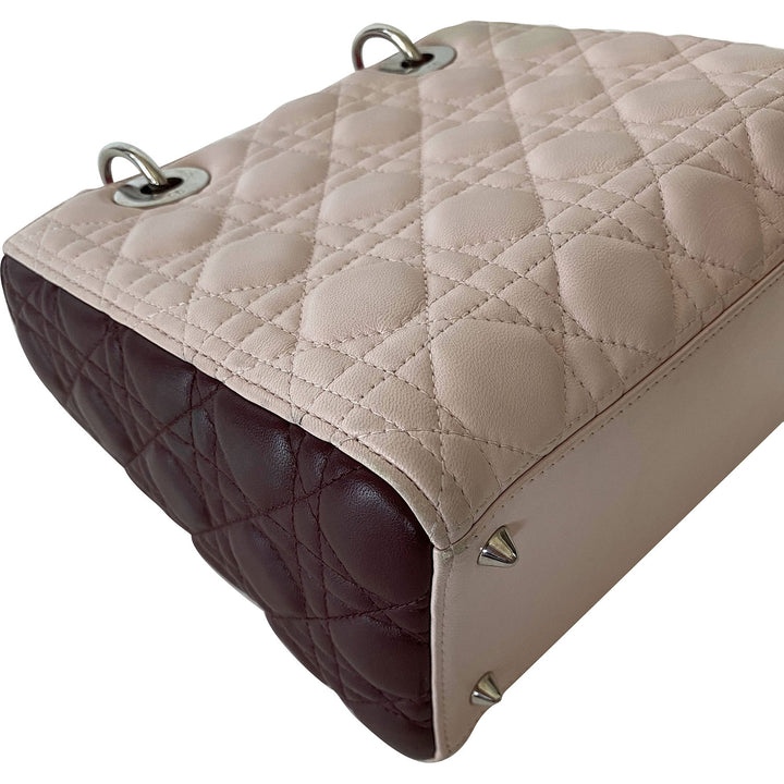 Christian Dior Tricolor Medium Lady Dior - revogue
