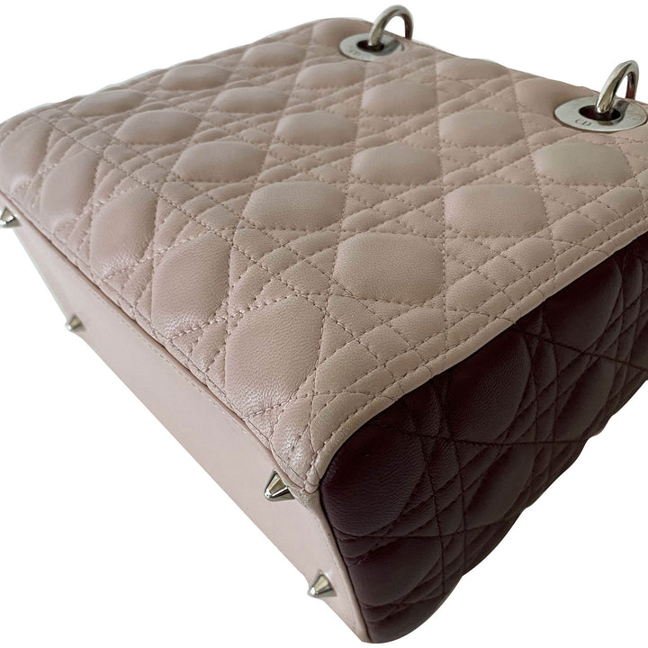 Christian Dior Tricolor Medium Lady Dior - revogue