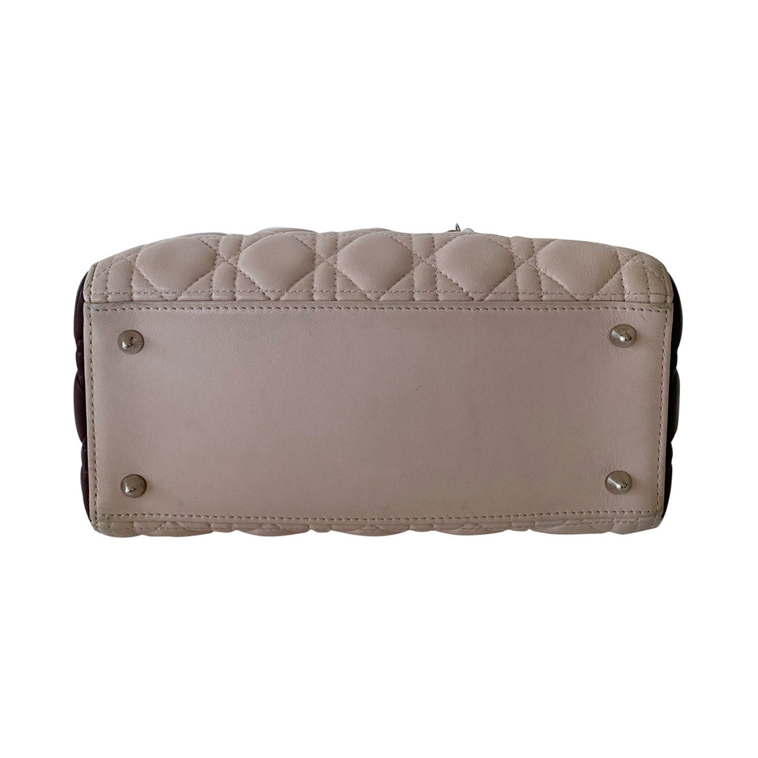 Christian Dior Tricolor Medium Lady Dior - revogue