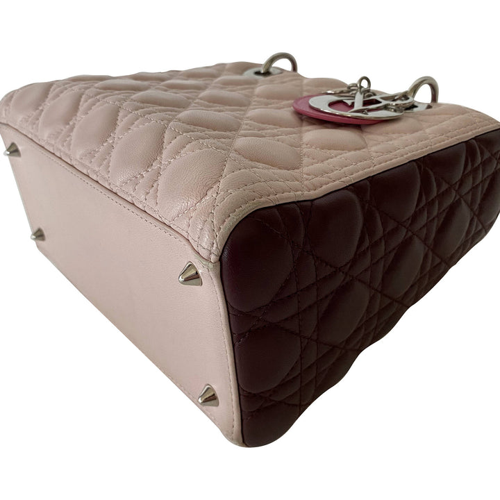 Christian Dior Tricolor Medium Lady Dior - revogue