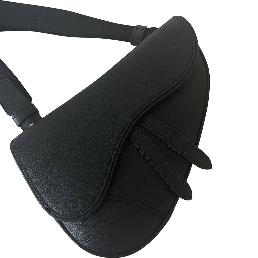 Dior Mini Saddle Bag in Black for Men