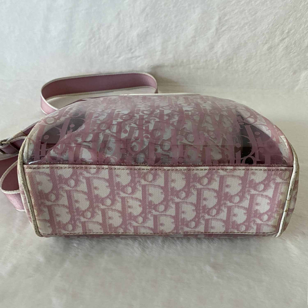 Shop authentic Christian Dior Diorissimo Vinyl Bag at revogue for