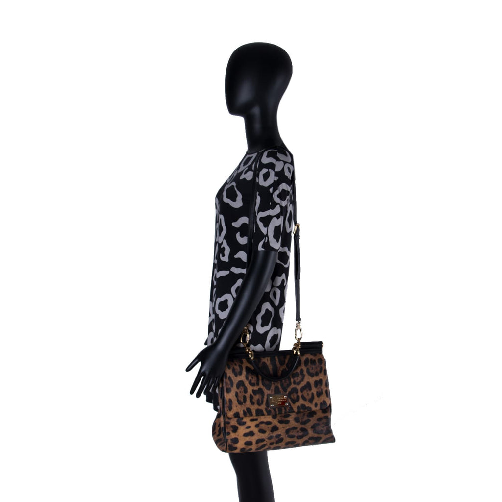 Dolce&Gabbana Leopard Print Miss Sicily Bags Dolce & Gabbana - Shop authentic new pre-owned designer brands online at Re-Vogue