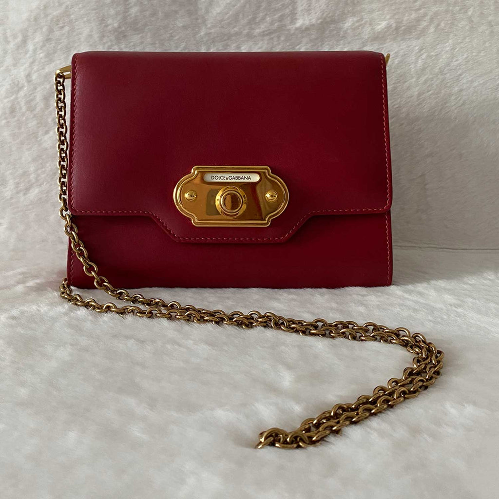 Dolce & Gabbana Leather Shoulder Bag