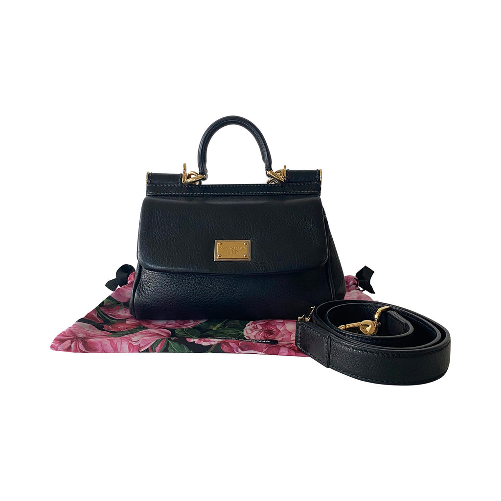 Dolce & Gabbana Mini Sicily Shoulder Bag