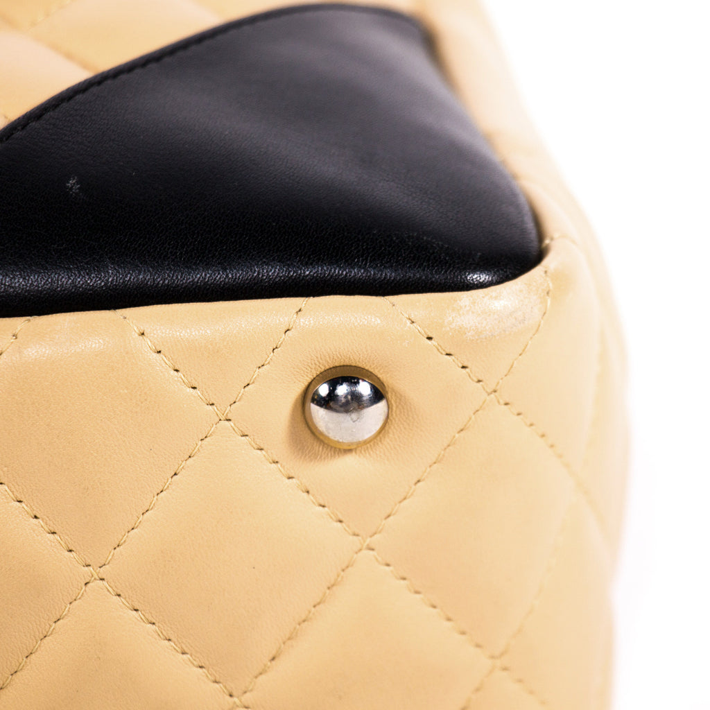 Chanel Bicolor Cambon Ligne Bowler Bag – The Closet