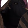 Fendi Leather-Trimmed Pequin Hobo Bag Bags Fendi - Shop authentic new pre-owned designer brands online at Re-Vogue