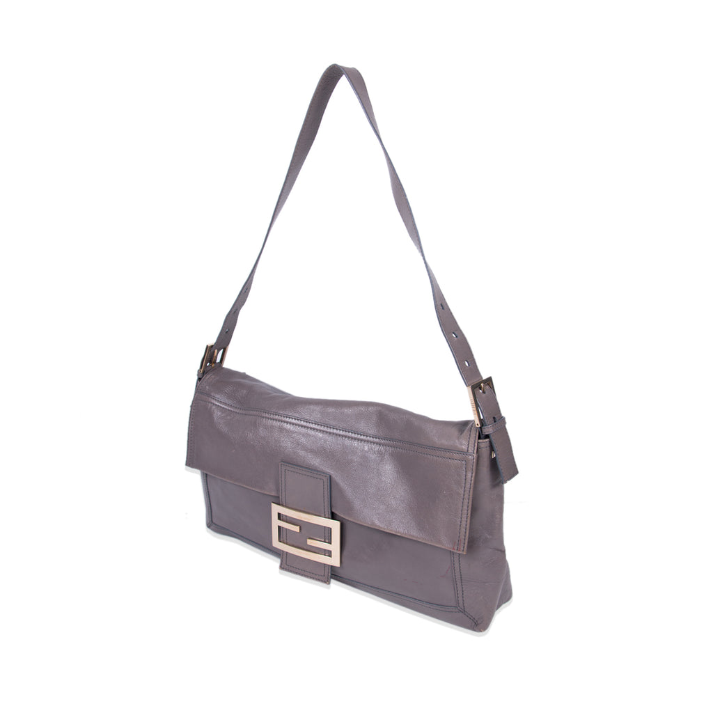 Fendi Large Leather Baguette Bag Bags Fendi - Shop authentic new pre-owned designer brands online at Re-Vogue