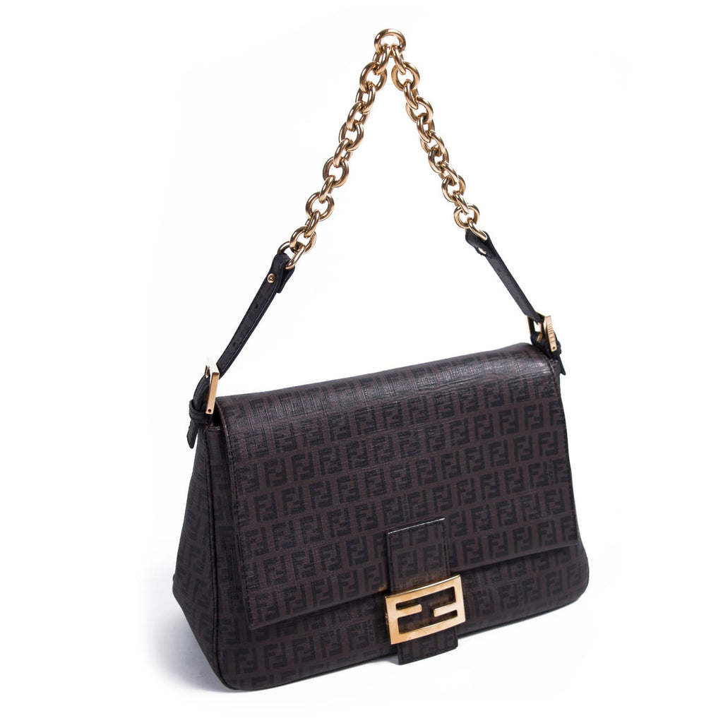 Fendi Zucca Mama Flap Bag Bags Fendi - Shop authentic new pre-owned designer brands online at Re-Vogue