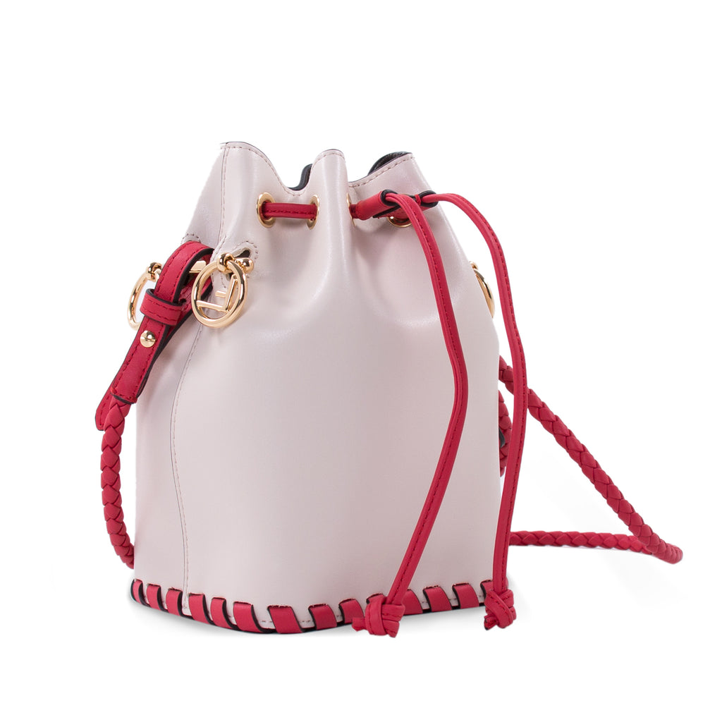 Fendi Mon Tresor bucket bag in suede with FF logo — LSC INC