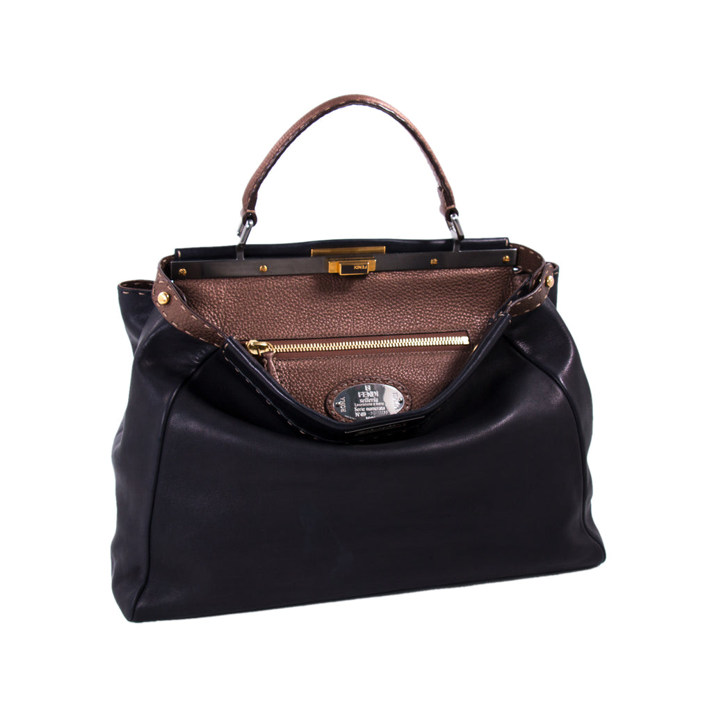 Fendi Peekaboo Selleria Large Bag Bags Fendi - Shop authentic new pre-owned designer brands online at Re-Vogue