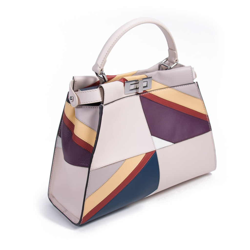 Fendi Stripe Medium Peekaboo Bag Bags Fendi - Shop authentic new pre-owned designer brands online at Re-Vogue