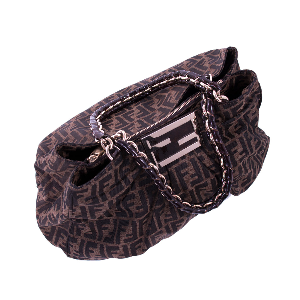 Fendi Mia Zucca Large Canvas Bag Bags Fendi - Shop authentic new pre-owned designer brands online at Re-Vogue