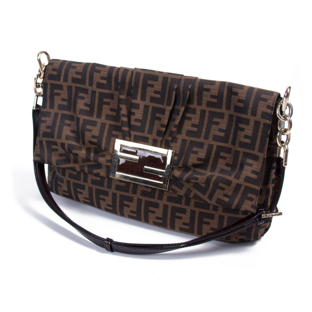 Fendi Zucca Mia Canvas Cross Body Bag Bags Fendi - Shop authentic new pre-owned designer brands online at Re-Vogue