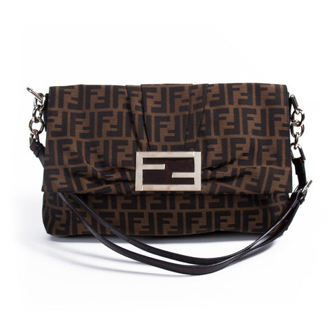 Fendi Leather Mini Iconic Baguette
