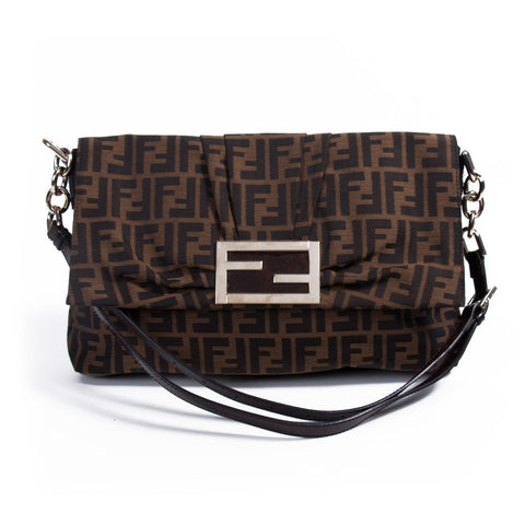 Fendi Zucca Mama Flap Bag