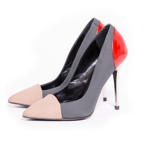 Jimmy Choo Mesh Bow Flats