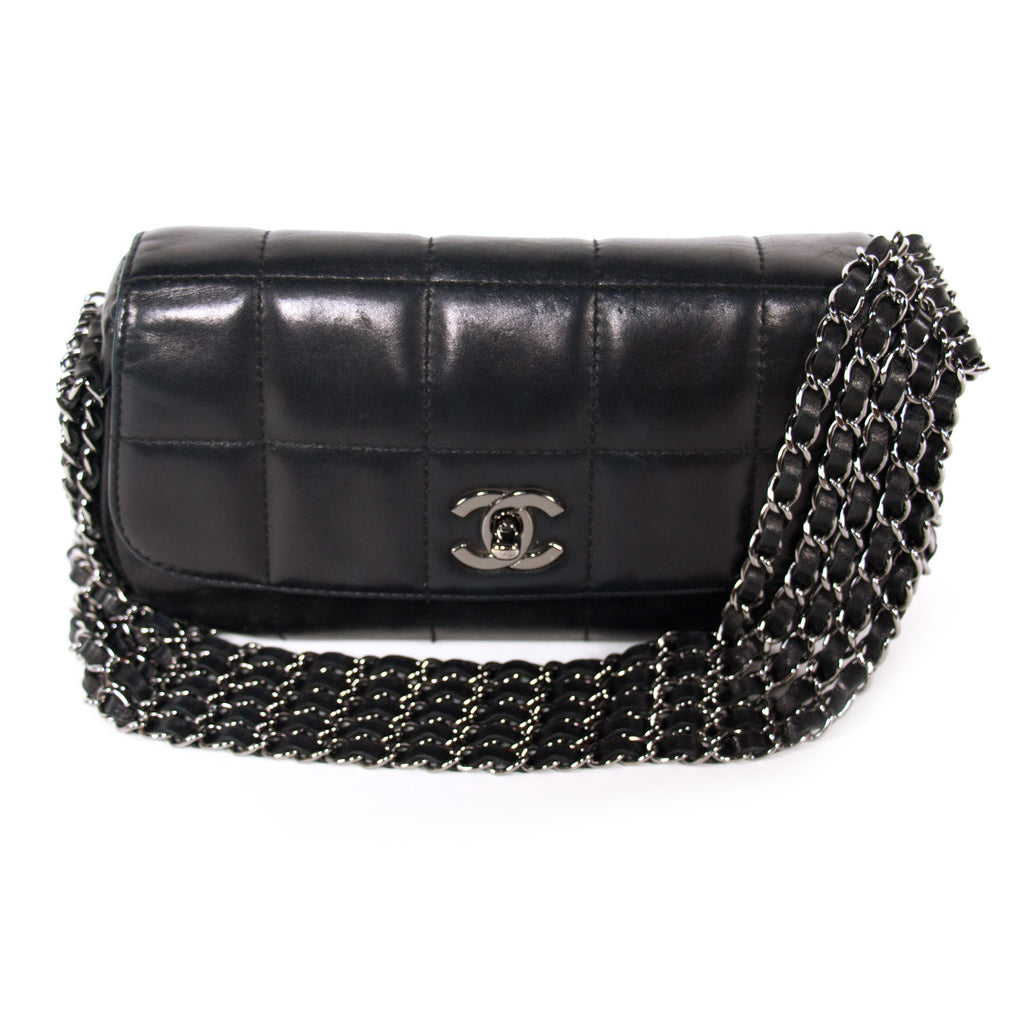 CHANEL-Caviar-Skin-2Way-Chain-Shoulder-Bag-Hand-Bag-Blue – dct-ep_vintage  luxury Store