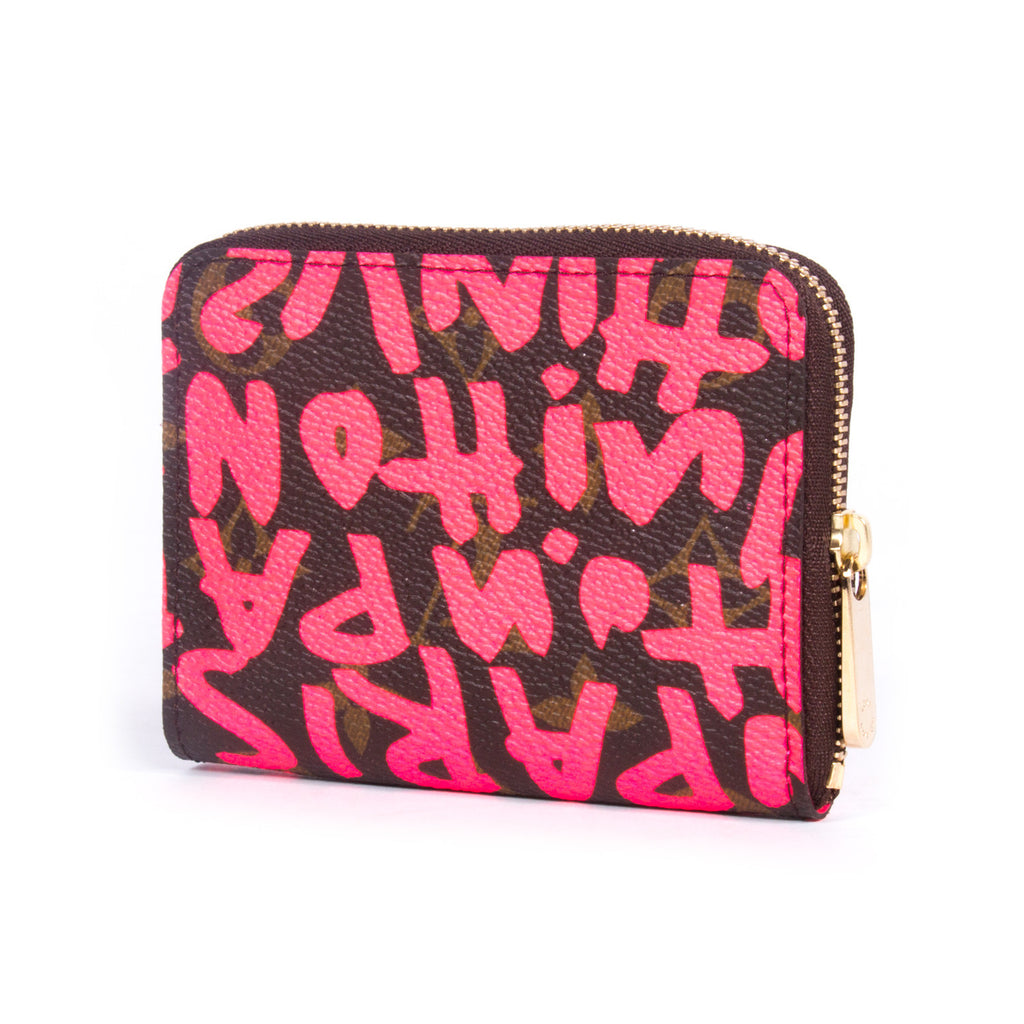 LOUIS VUITTON purse M93711 Zippy wallet Graffiti Monogram canvas