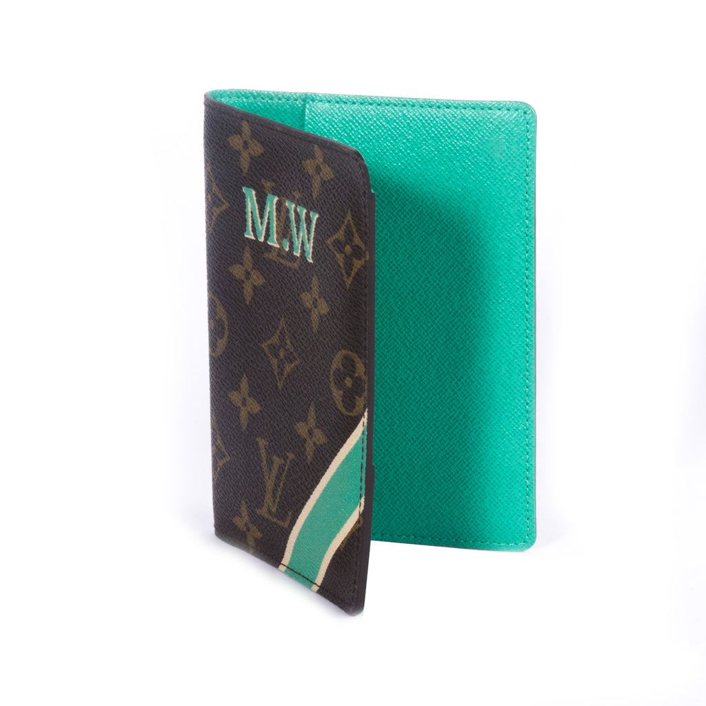 personalized lv passport holder