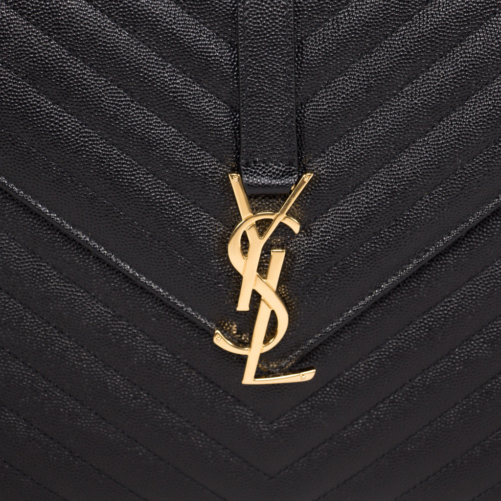 Saint Laurent Monogram Large Quilted Leather Bags Yves Saint Laurent - Shop authentic new pre-owned designer brands online at Re-Vogue