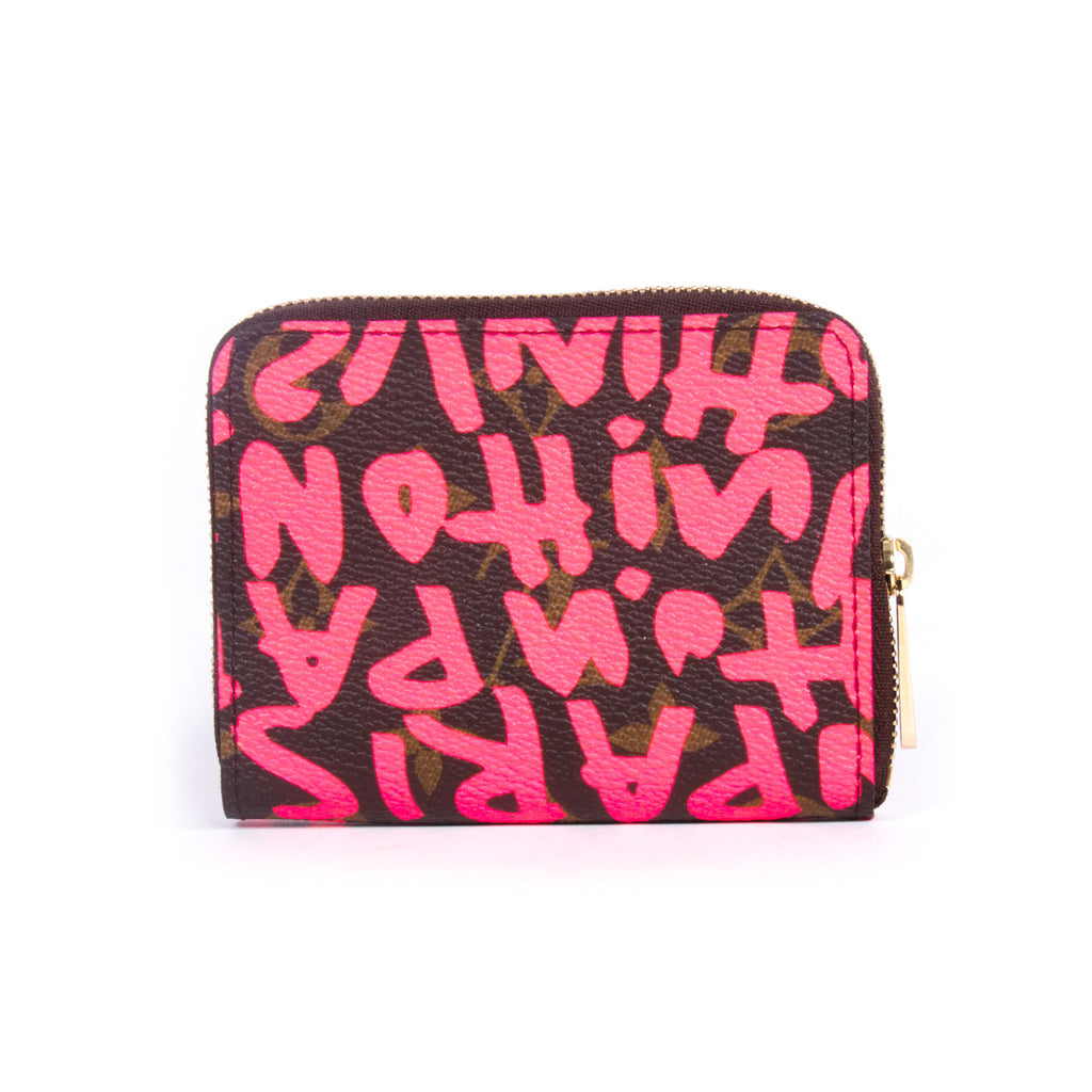 Louis Vuitton Graffiti Zippy Wallet - revogue