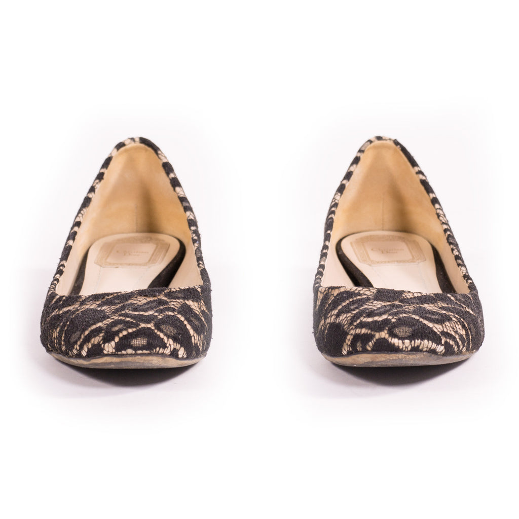 Christian Dior Miss Dior Flats - revogue