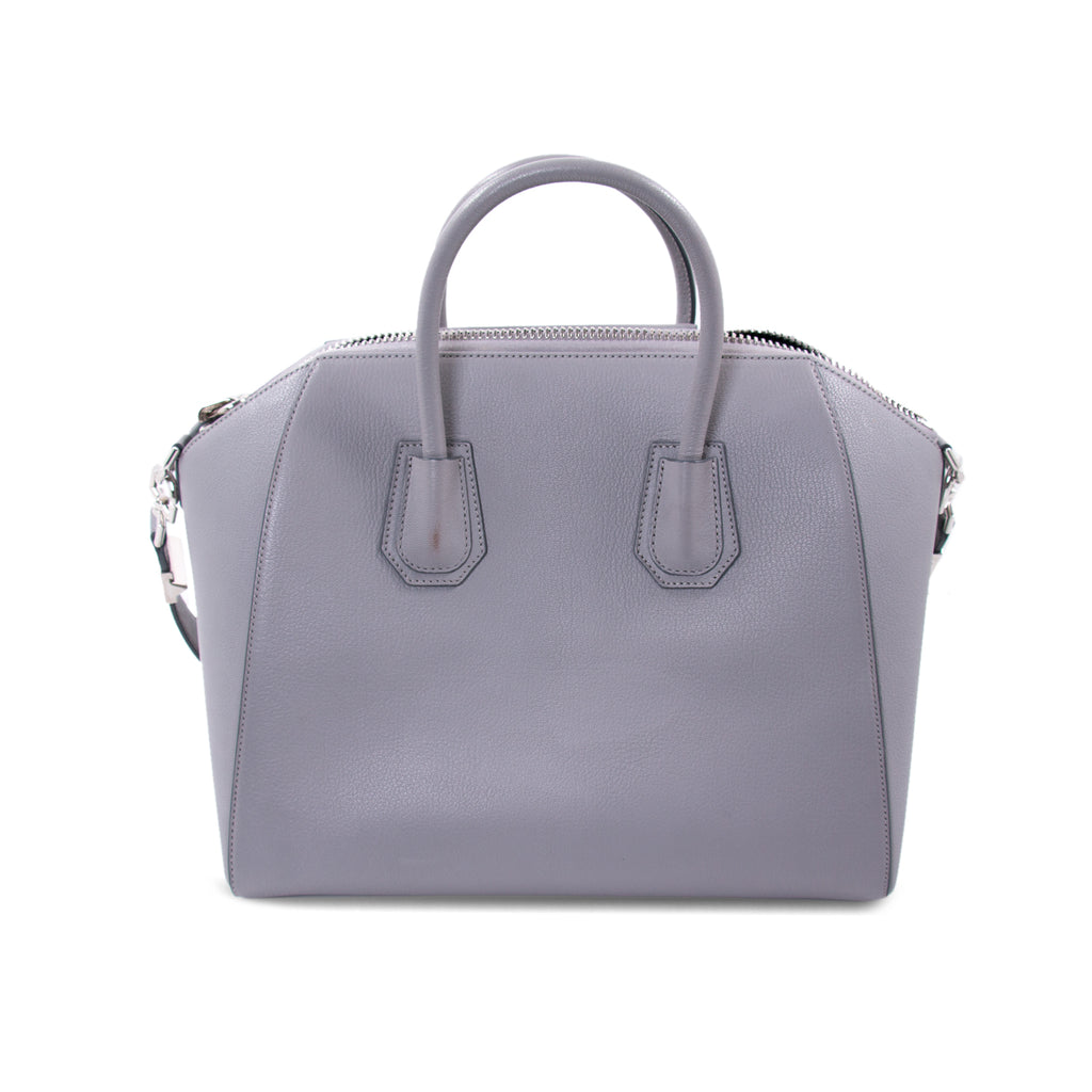 Givenchy Medium Grey Antigona Stachel Bag Bags Givenchy - Shop authentic new pre-owned designer brands online at Re-Vogue