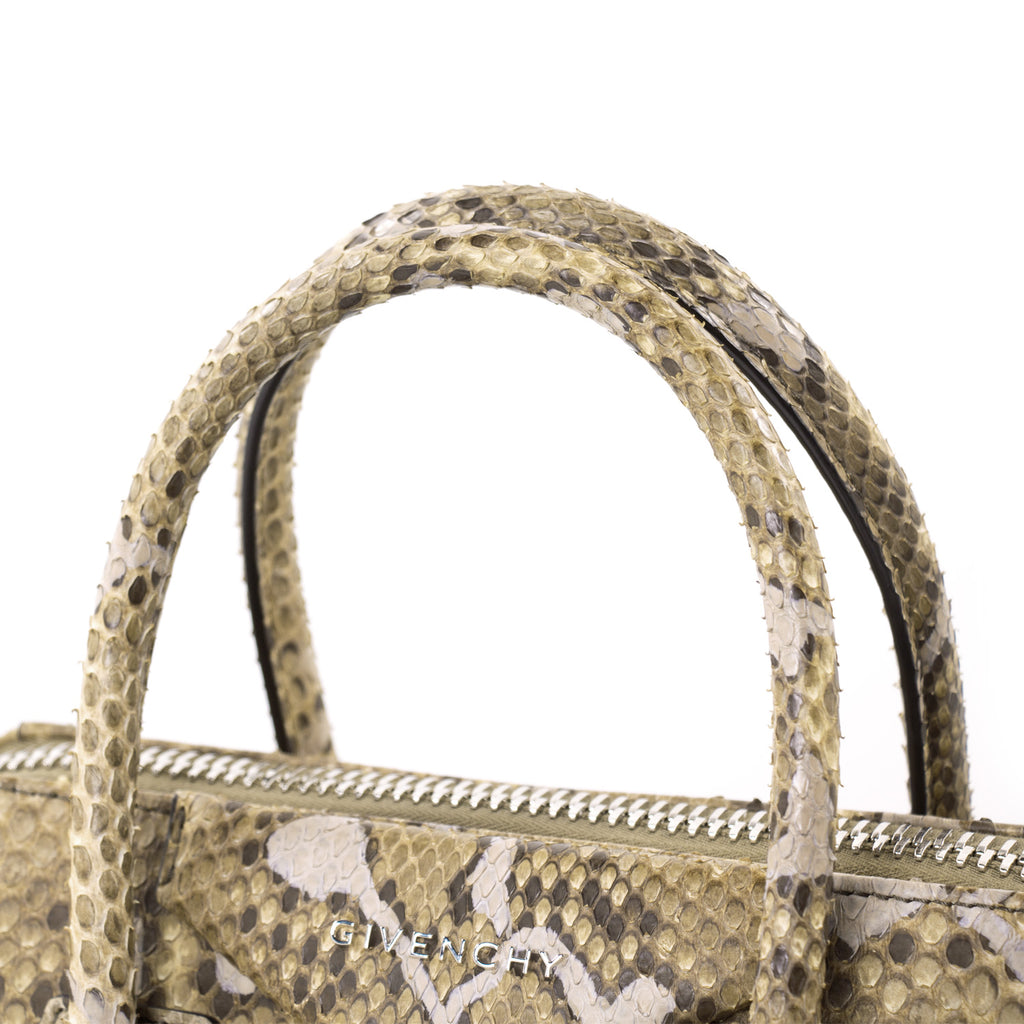 Givenchy Small Antigona Python Skin Bags Givenchy - Shop authentic new pre-owned designer brands online at Re-Vogue