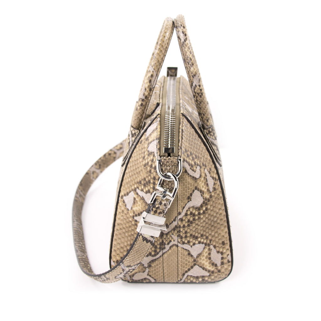 Givenchy Small Antigona Python Skin Bags Givenchy - Shop authentic new pre-owned designer brands online at Re-Vogue