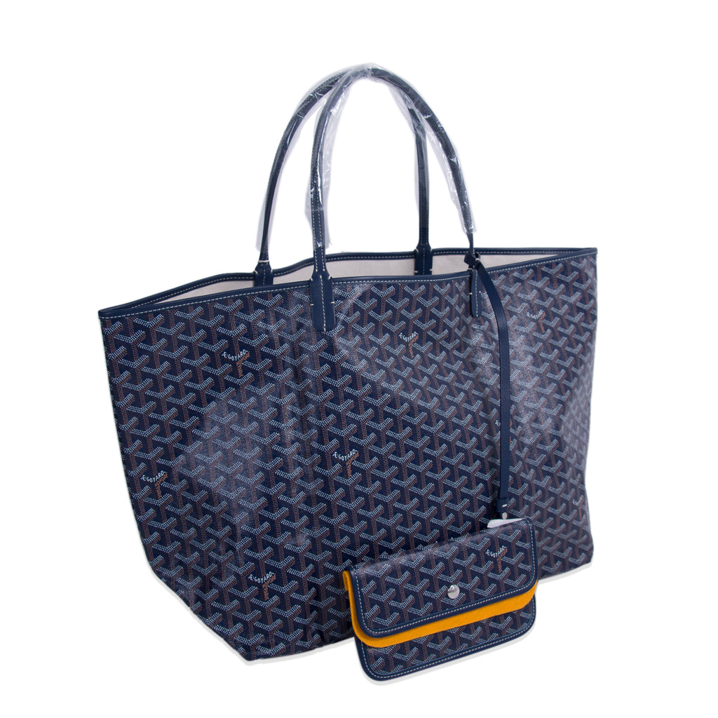 navy blue goyard bag