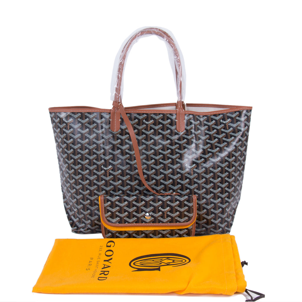 Goyard Gray Saint Louis PM Tote Bag, Designer Brand, Authentic Goyard