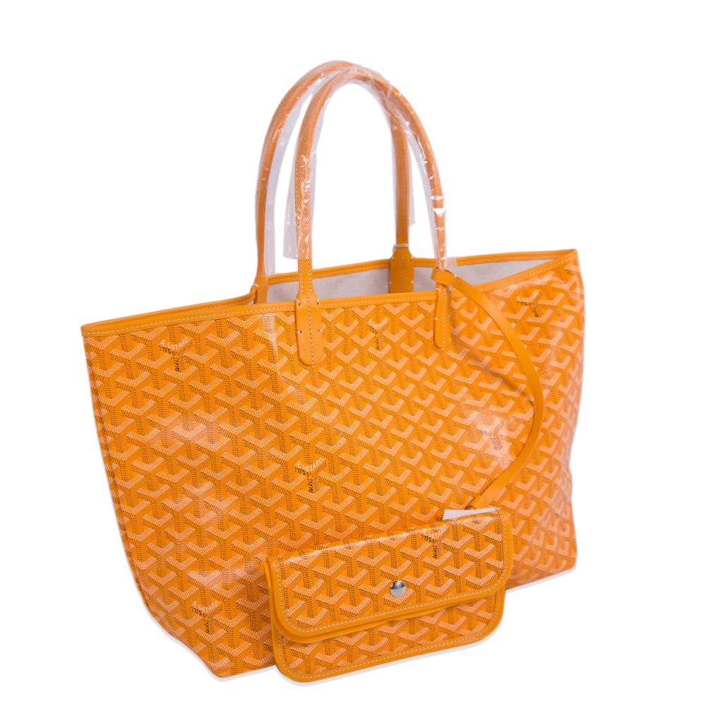 Goyard Yellow Goyardine Coated Canvas and Leather Saint Louis GM Tote