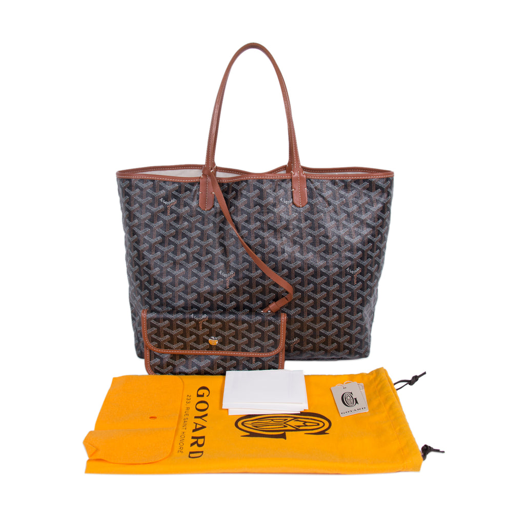 Goyard Cream Goyardine St. Louis PM Tote at 1stDibs