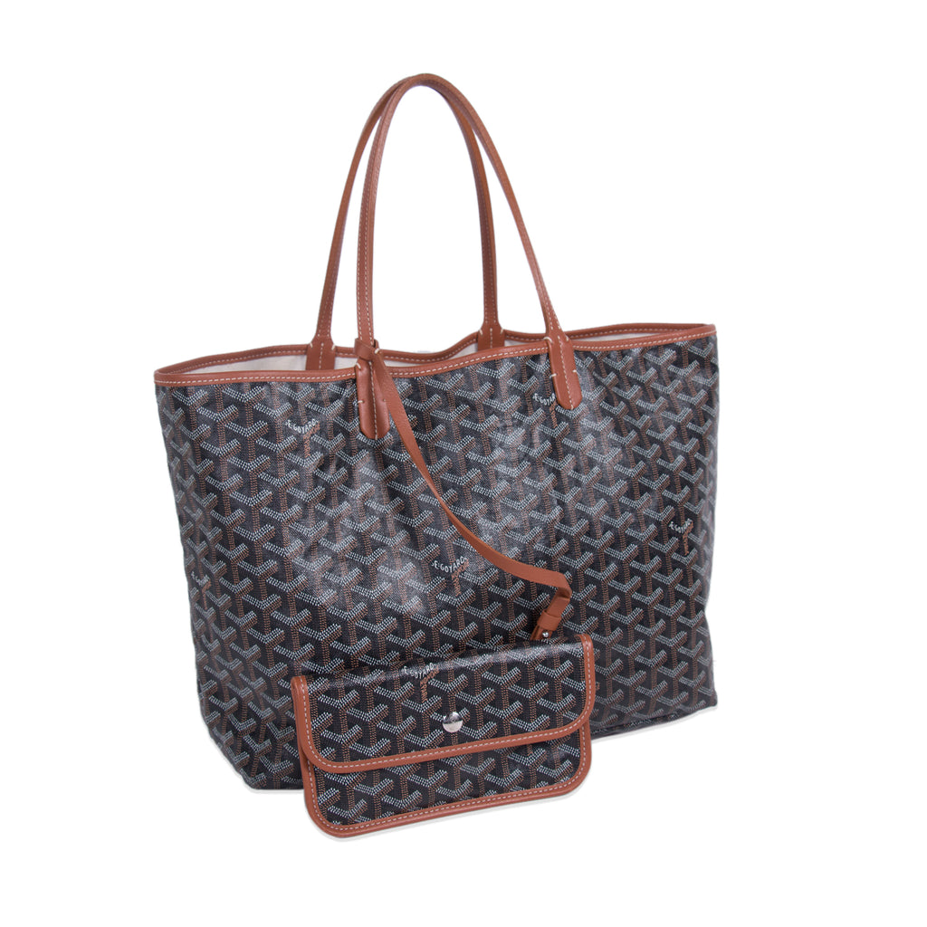 Goyard Cream Goyardine St. Louis PM Tote at 1stDibs