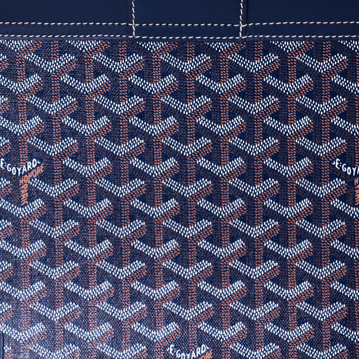 Goyard Navy Blue Saigon MM Bags Goyard - Shop authentic new pre-owned designer brands online at Re-Vogue