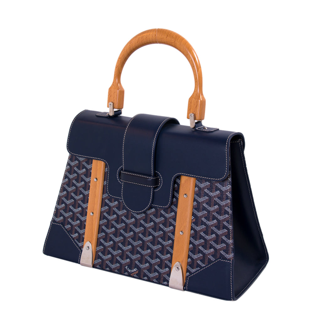 Goyard Navy Blue Saigon MM Bags Goyard - Shop authentic new pre-owned designer brands online at Re-Vogue